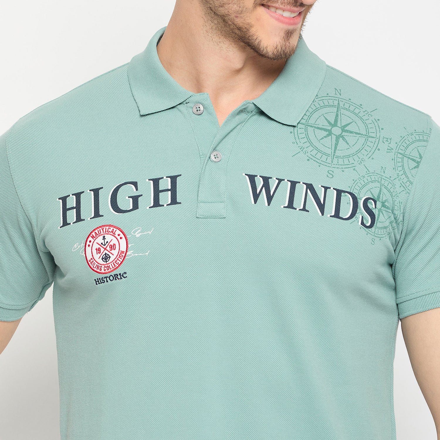 Duke Urban Men Half Sleeve Cotton T-shirt (LF7107)
