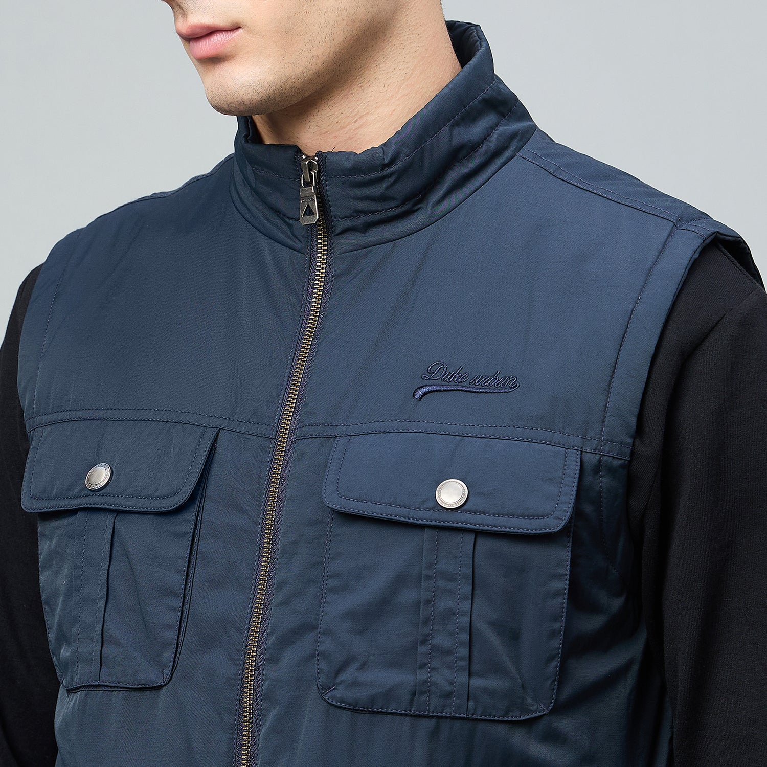 Duke Urban Men Sleeveless Jacket (SDZ3161)