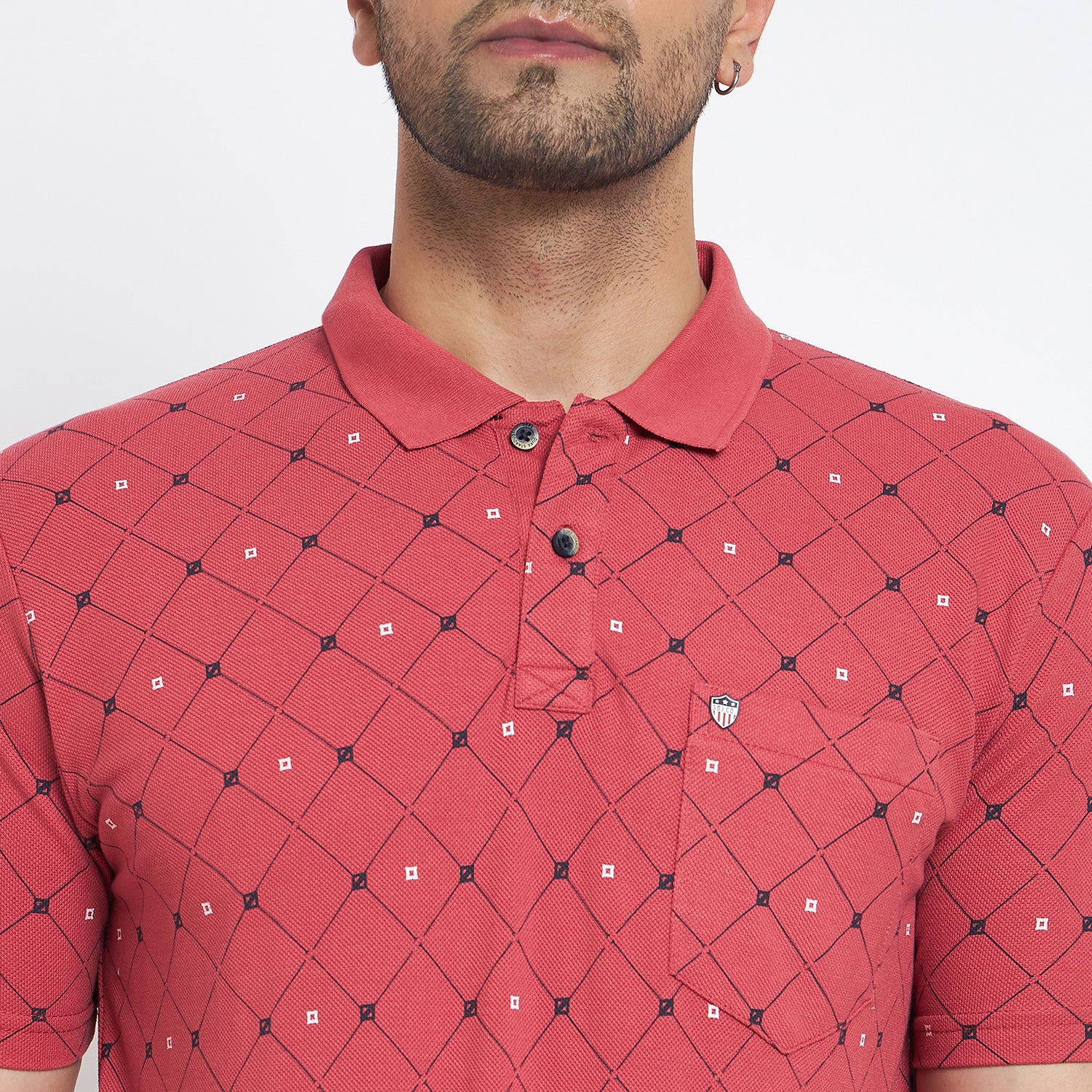 Duke Stardust Men Half Sleeve Cotton T-shirt (MLF7116)