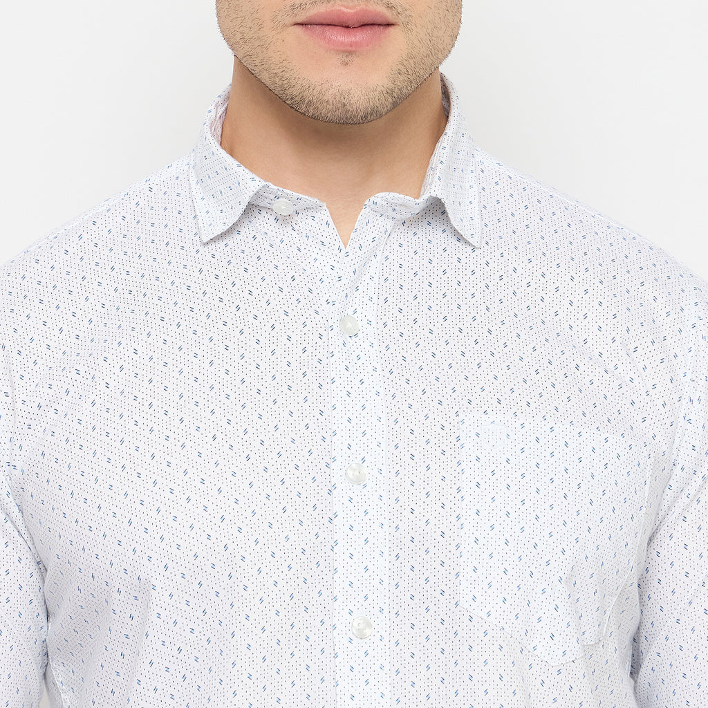 Duke Urban Men Full Sleeve Cotton Shirt (SDO8PRBA)