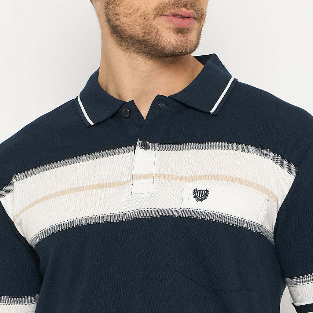 Duke Urban Men Half Sleeve Cotton Tshirt (LF7376)
