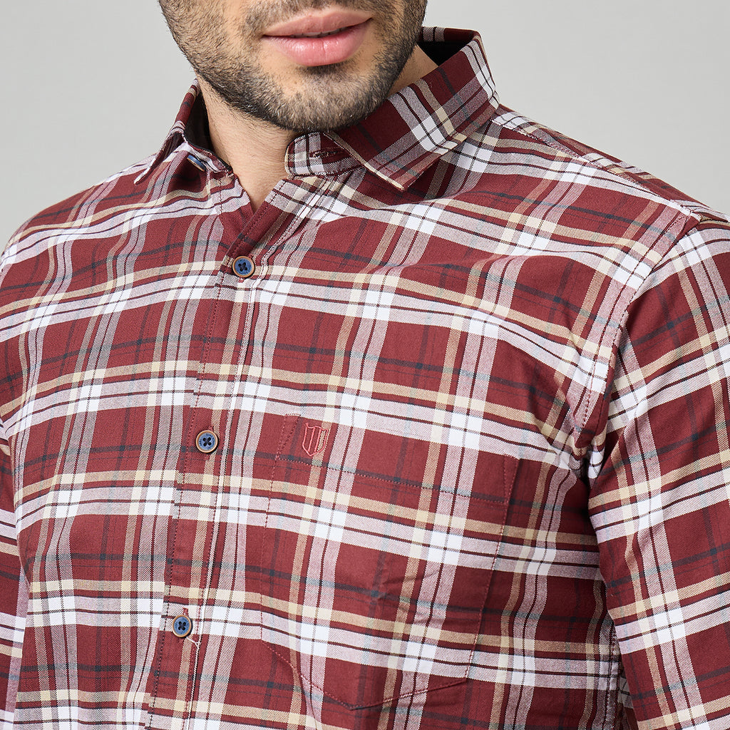 Duke Urban Men Full Sleeve Cotton Shirt (SDO5CKBA)