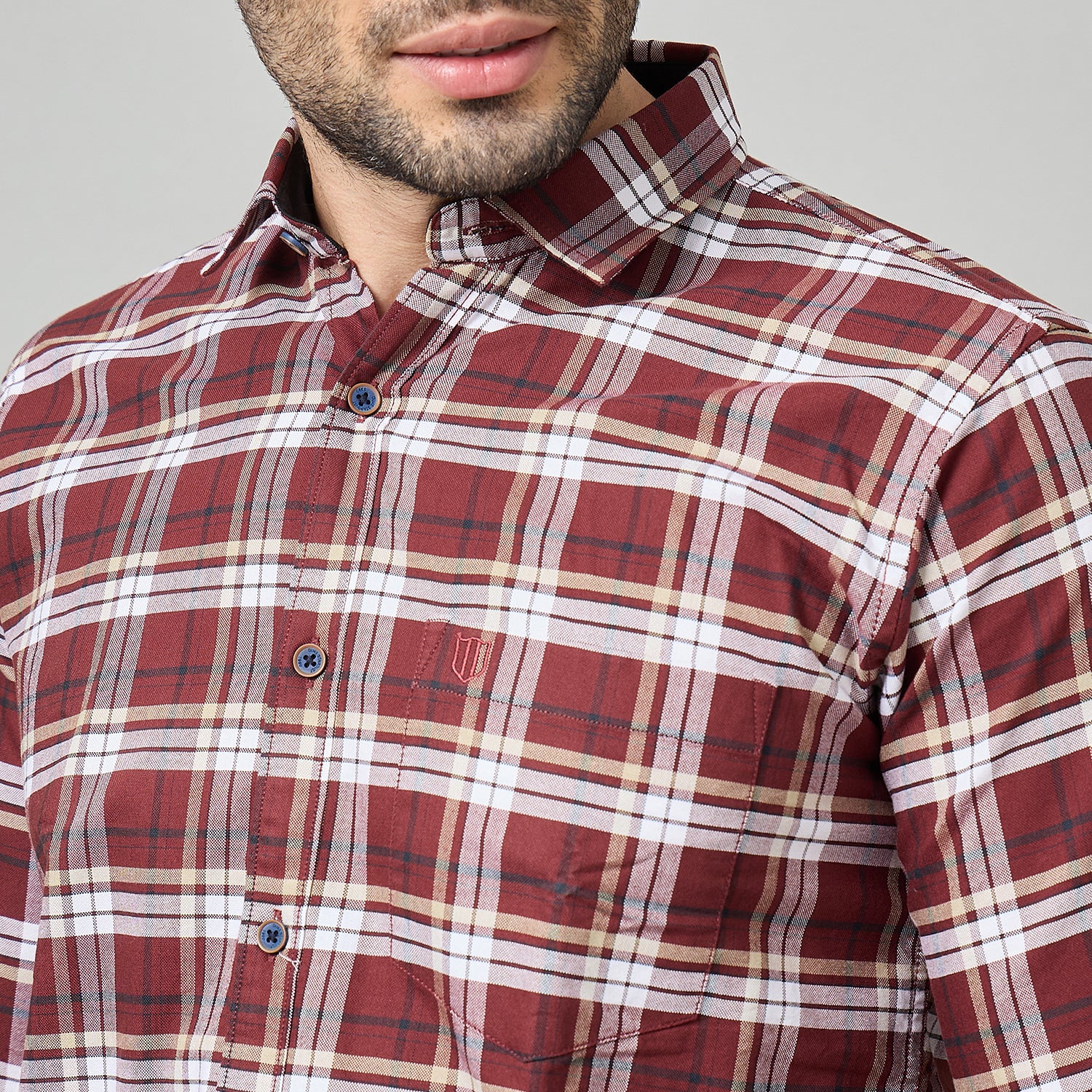 Duke Urban Men Full Sleeve Cotton Shirt (SDO5CKBA)