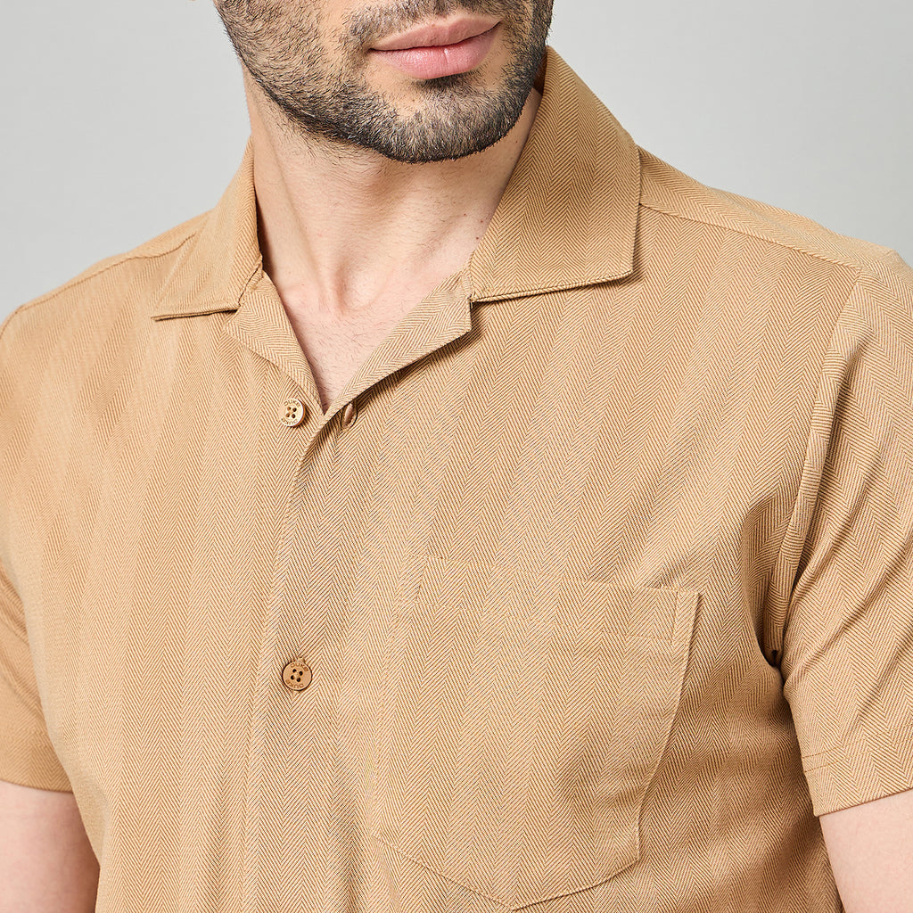 Duke Urban Men Half Sleeve Cotton Shirt (LF7762)