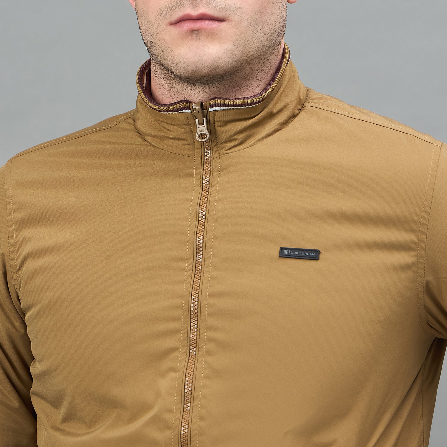Duke Urban Men Full Sleeve High Neck Reversible Jacket (SDZ3149)