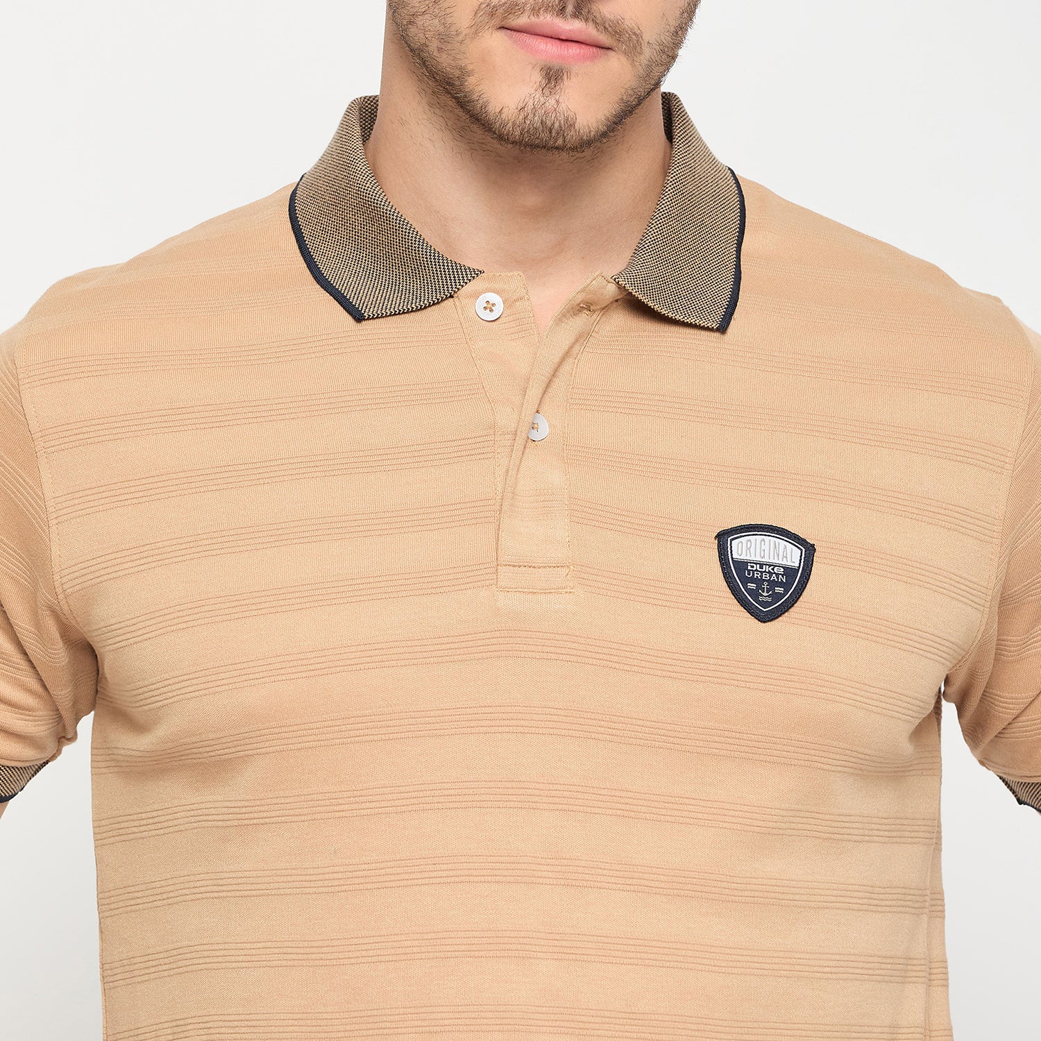 Duke Urban Stardust Men Half Sleeve Cotton T-shirt (LF7297)