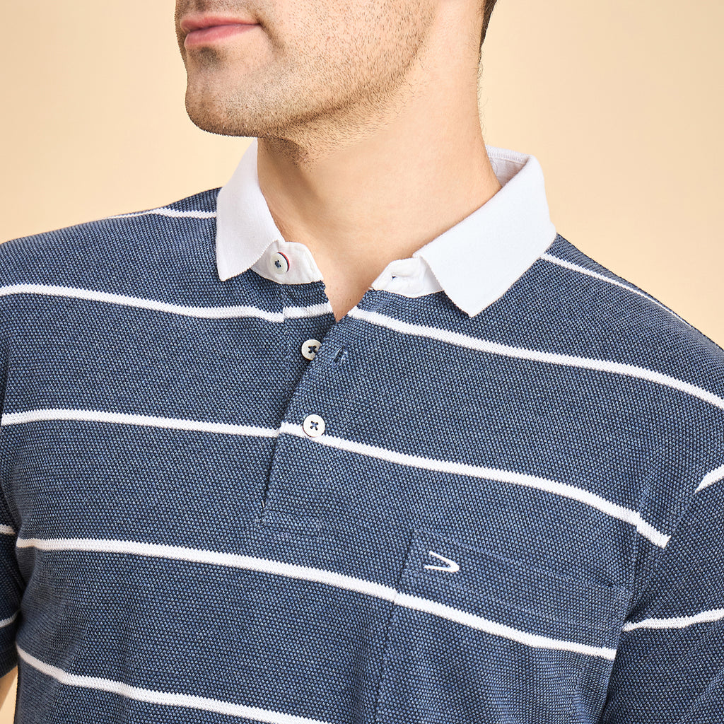 Duke Urban Men Half Sleeve Cotton Polo Tshirt (ON2153)