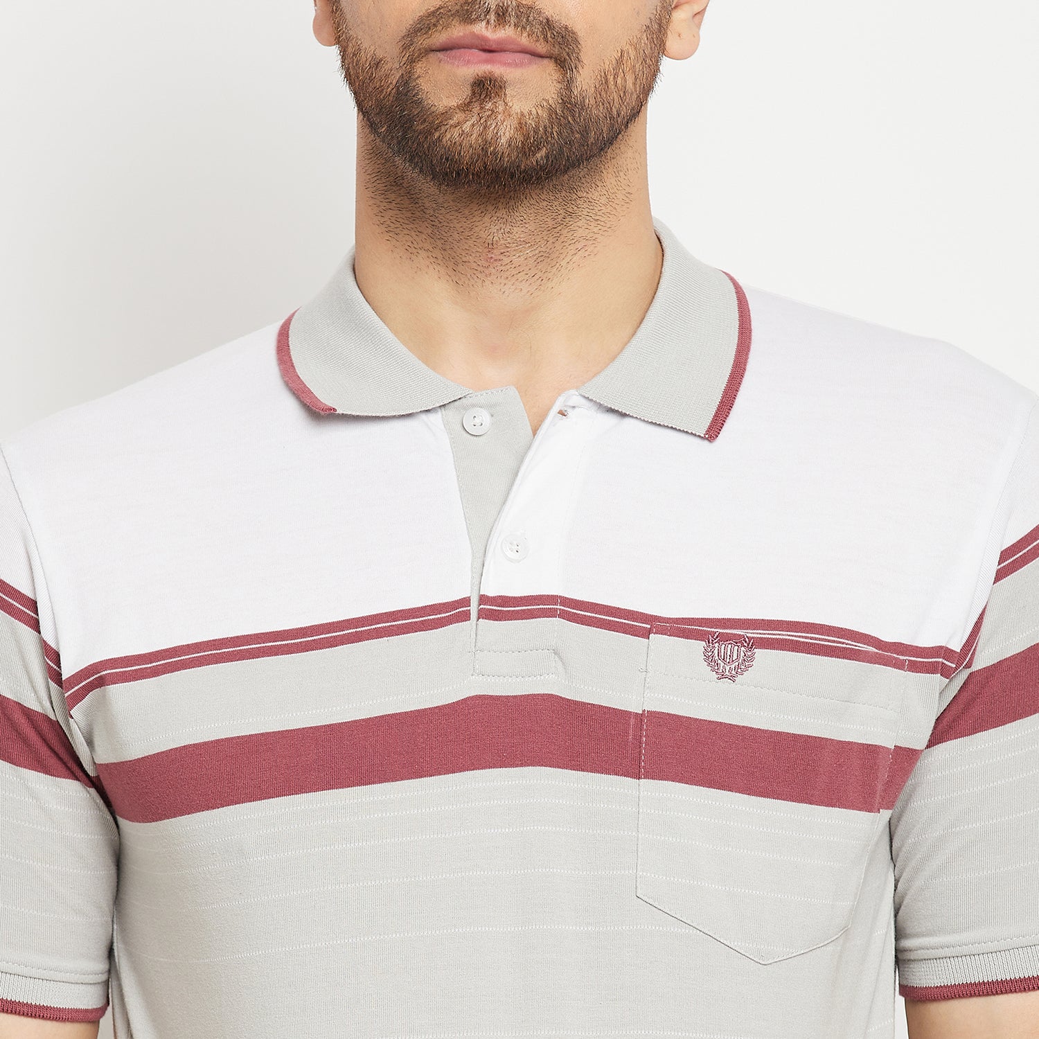 Duke Stardust Men Polo Neck Half Sleeve Cotton T-shirt (LF5839)