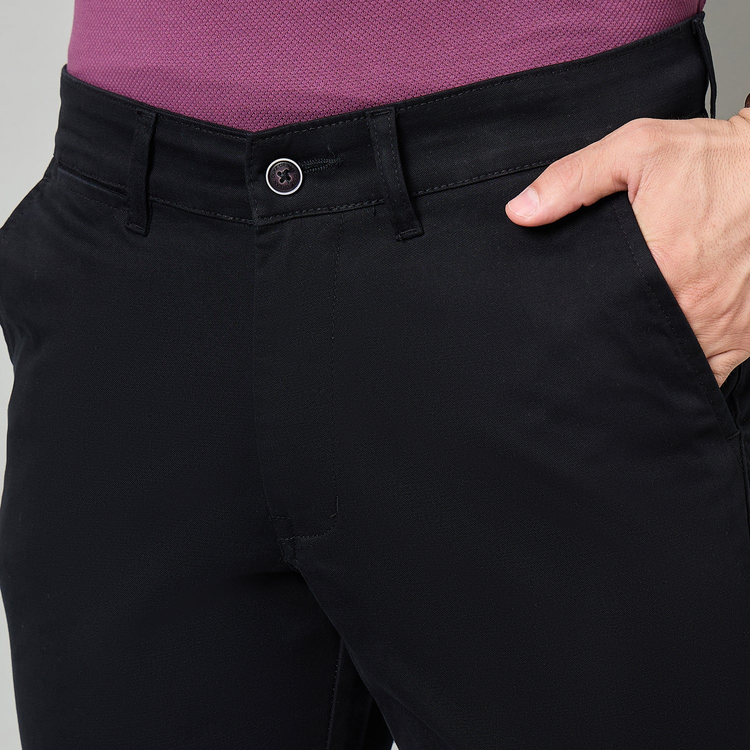 Duke Urban Men Flatfront Narrowfit Trouser (SDT4660)