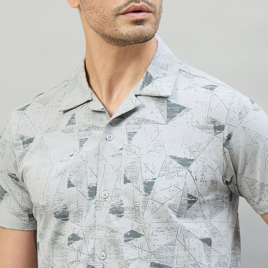 Duke Urban Men Regular Half Sleeve Cotton Shirt (LF6091A)