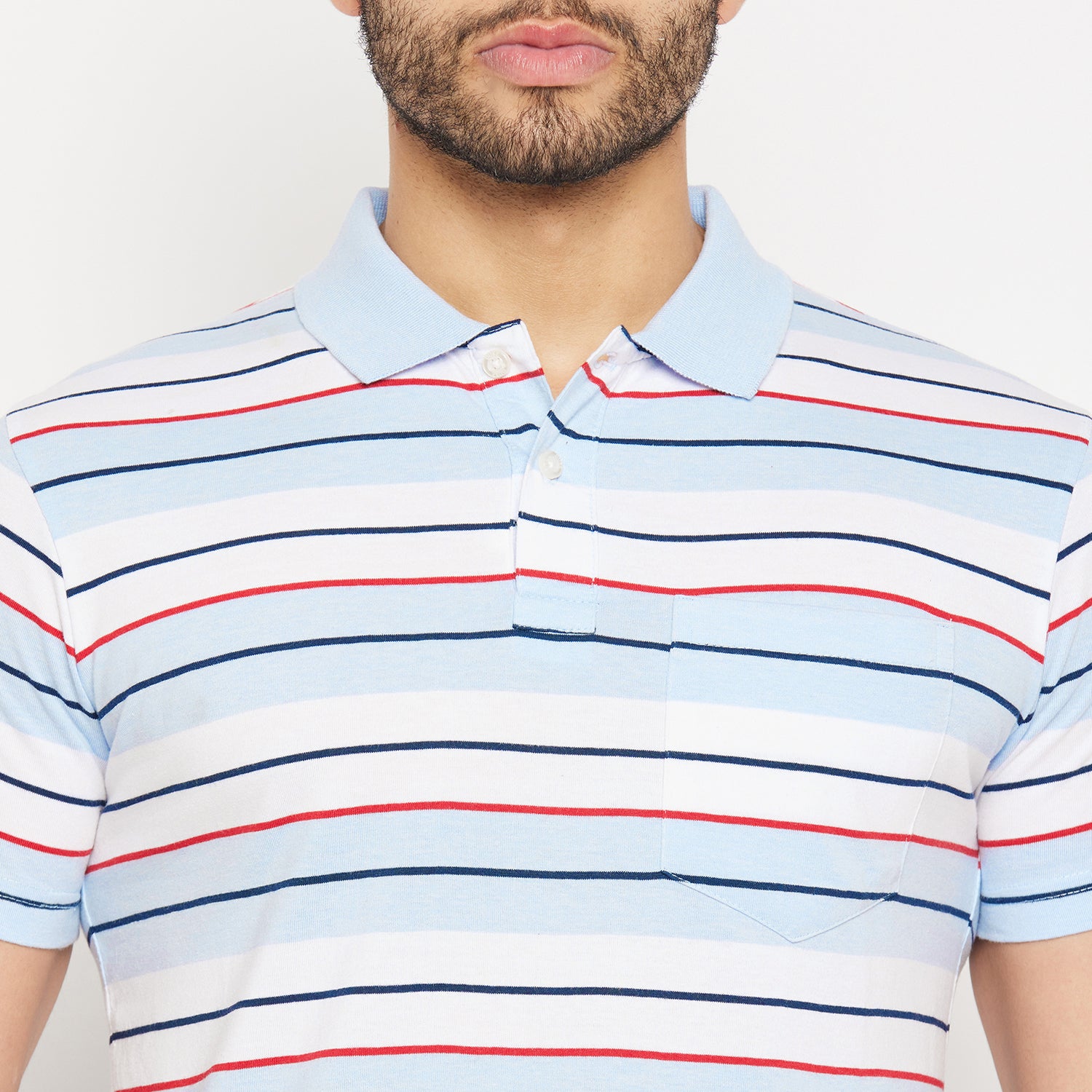 Duke Stardust Men Half Sleeve Polo Neck Cotton T-shirt (4293)