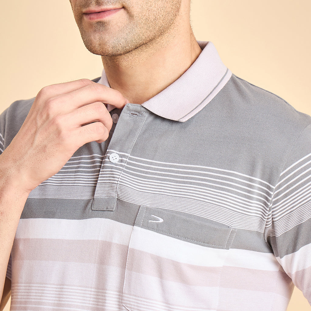 Duke Urban Men Half Sleeve Cotton Polo Tshirt (ON2107)