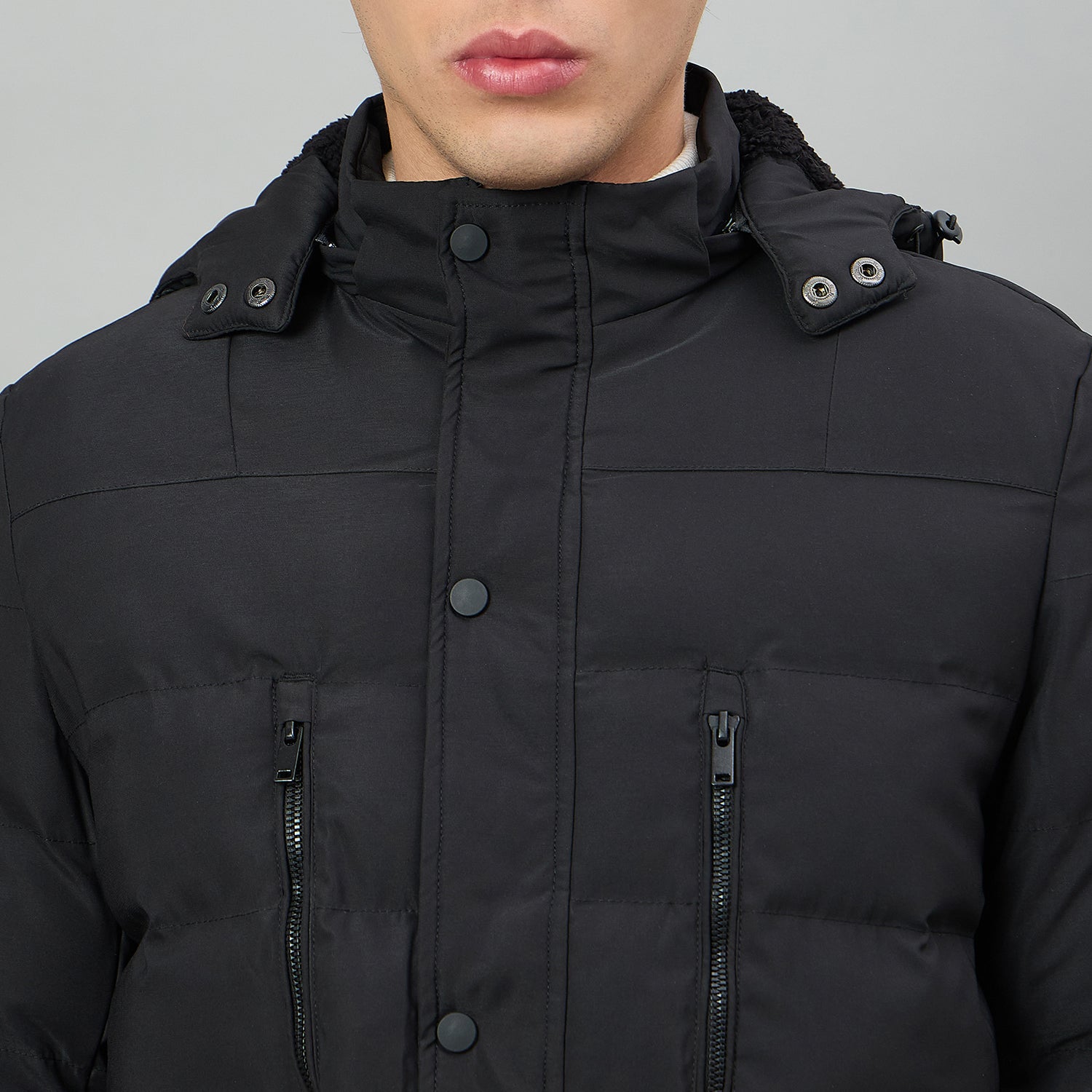 Duke Urban Men Full Sleeve Hooded Jacket (SDZ3276)