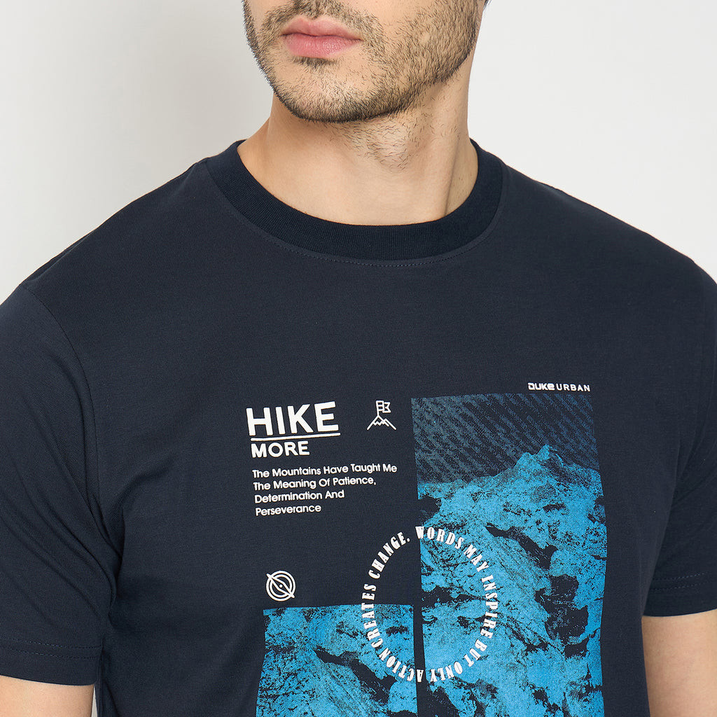 Duke Urban Men Half Sleeve Cotton Tshirt (LF7494)