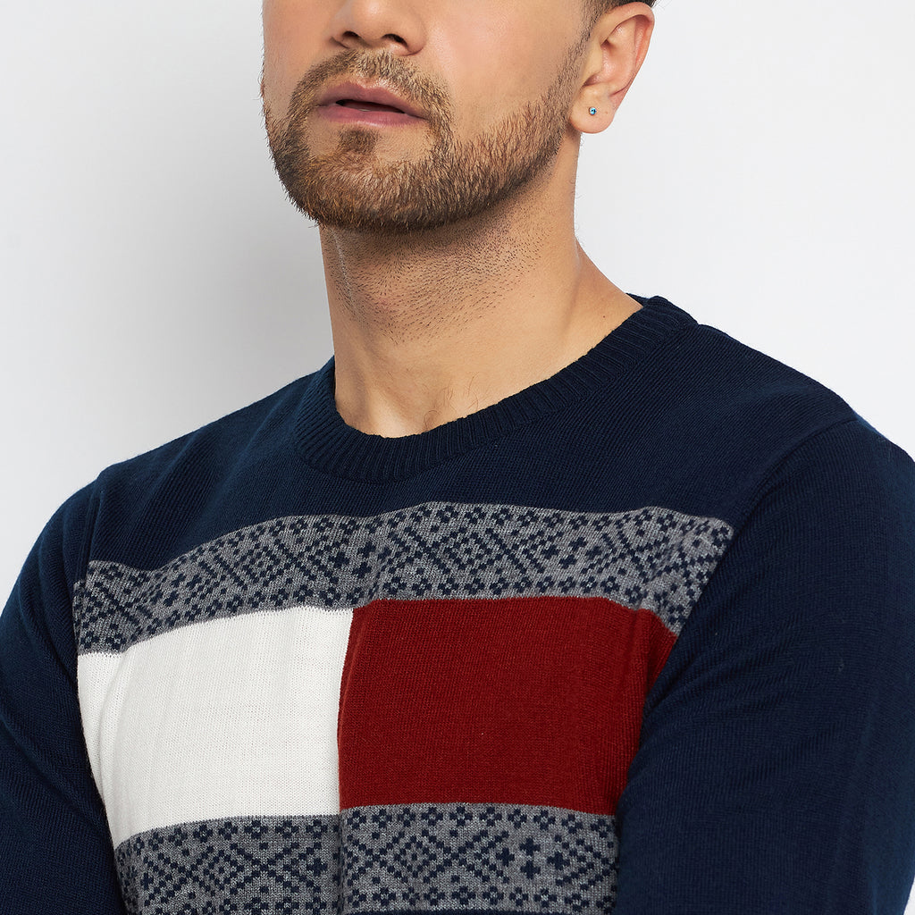 Duke Urban Men Full Sleeve Round Neck Pullover (SDS2024)
