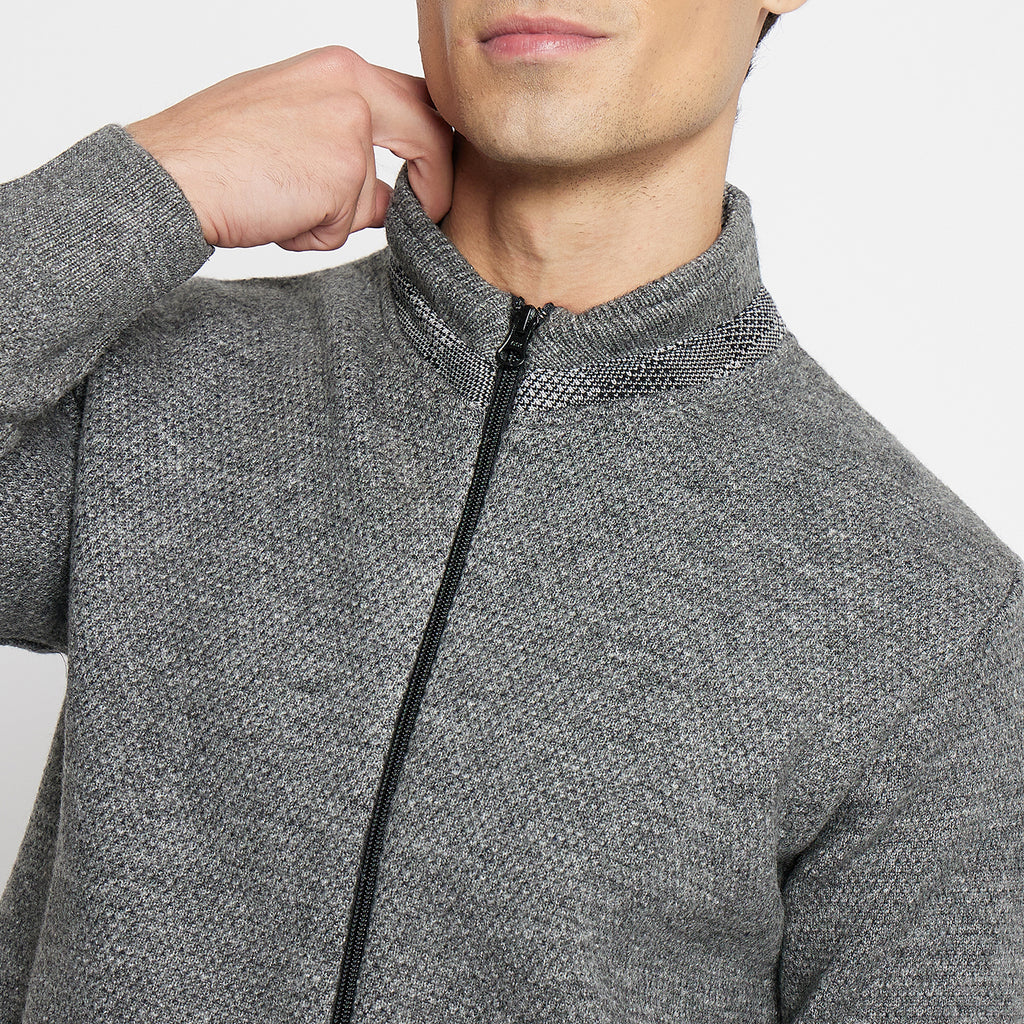 Duke Urban Men Full Sleeve Zipper Cardigan (SDS2148)