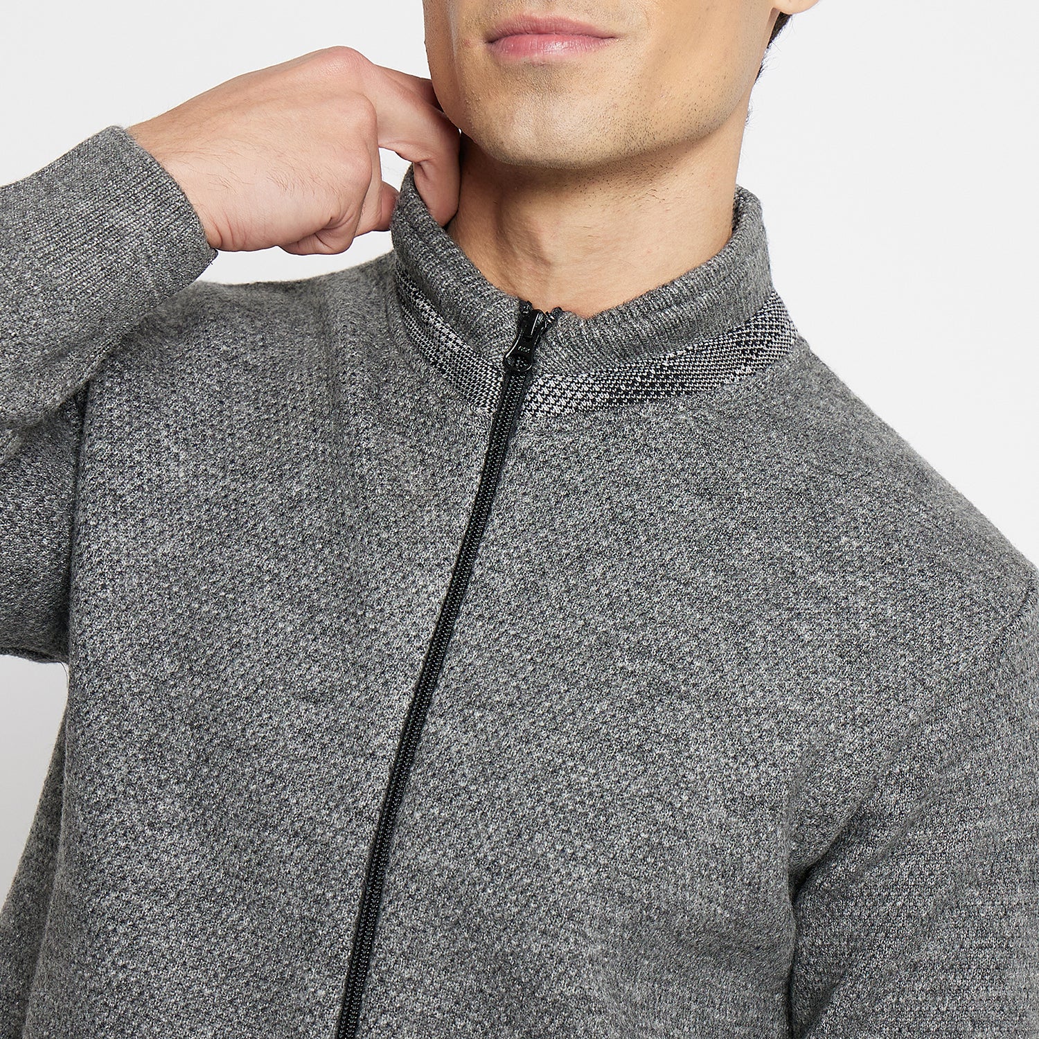 Duke Urban Men Full Sleeve Zipper Cardigan (SDS2148)