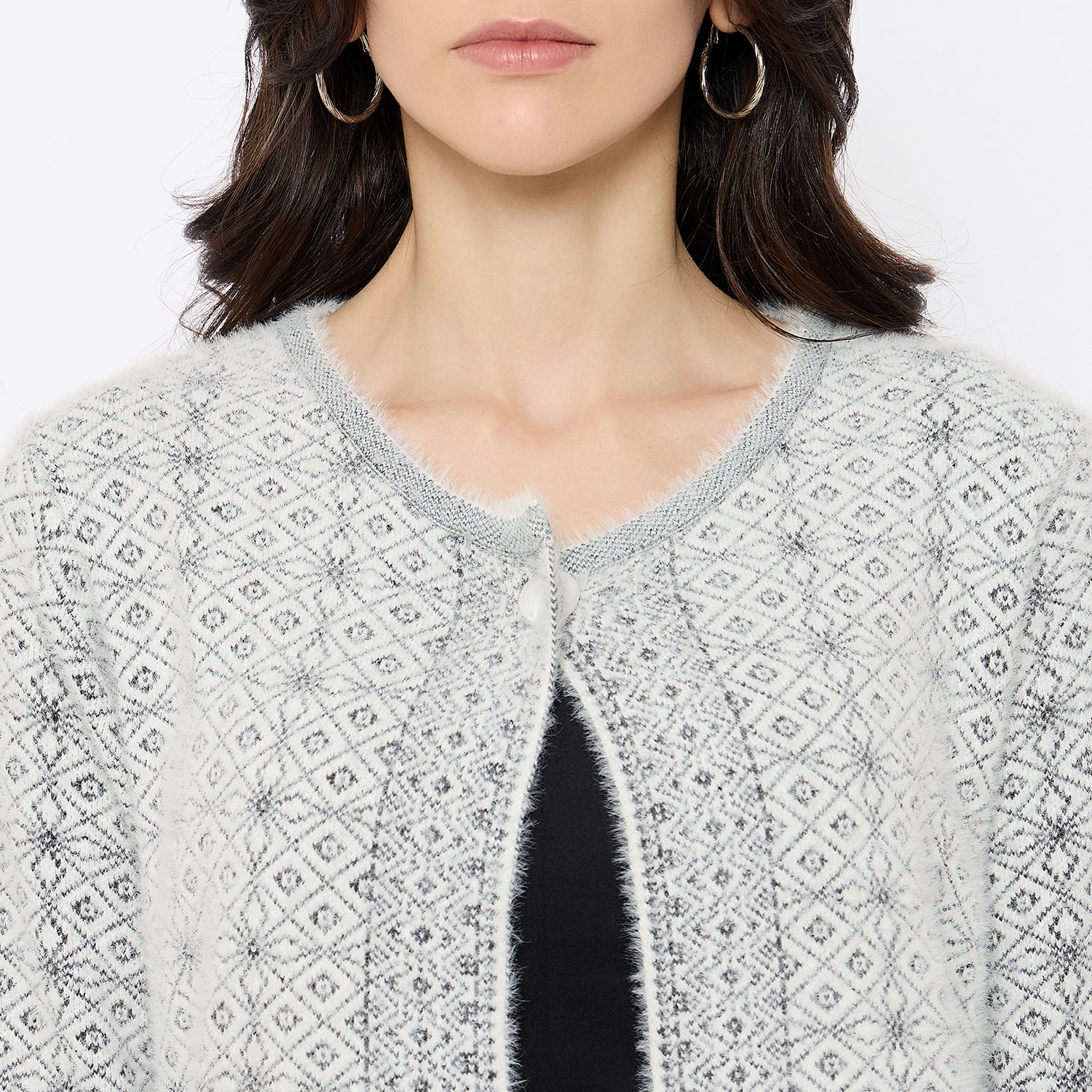 Duke Urban Women Full Sleeve Long Shrug (SDS1222)