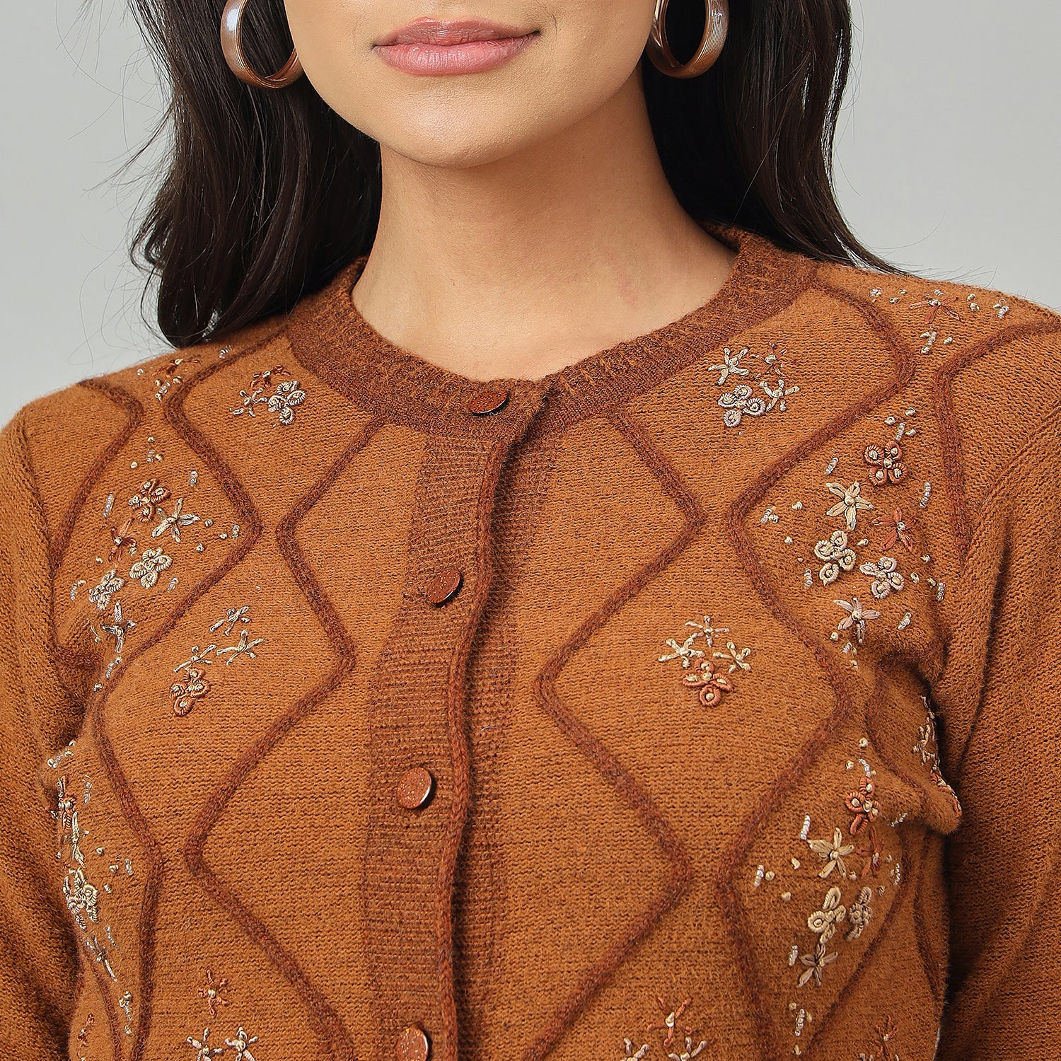 Duke Urban Women Front Open Short Sweater (SDS1406)