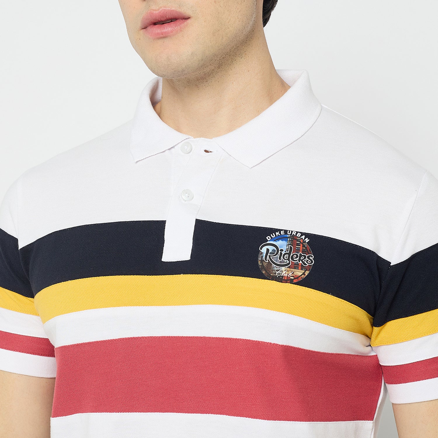 Duke Urban Men Half Sleeve Cotton Polo Tshirt (LF7396)