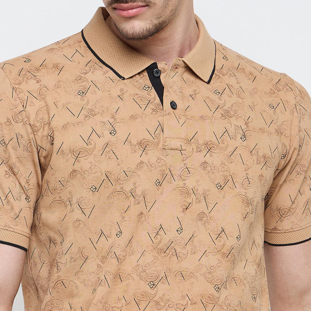 Duke Urban Men Half Sleeve Cotton Polo Tshirt (LF7407)