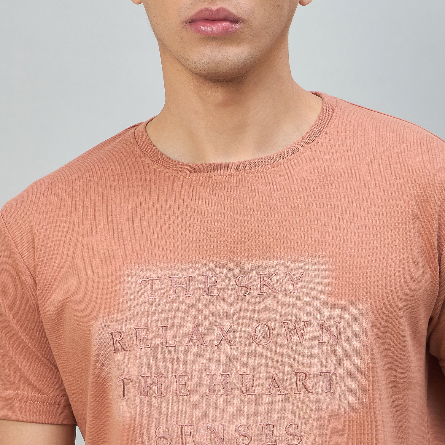 Duke Urban Men Typography Half Sleeve Round Neck Tshirt (LF7597)