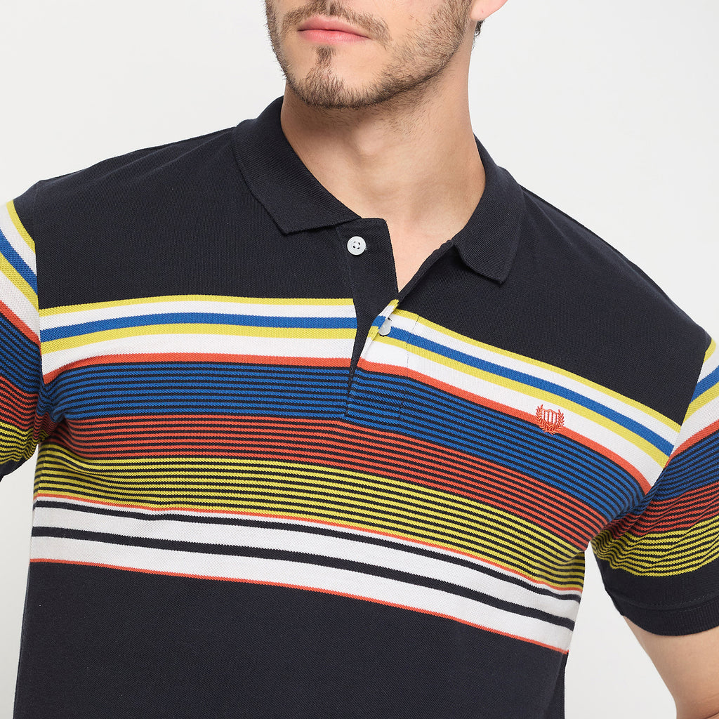 Duke Strardust Men Half Sleeve Cotton T-shirt (LF7067)