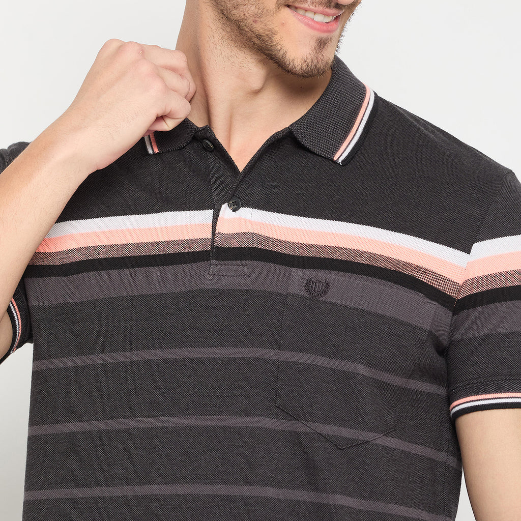 Duke Strardust Men Half Sleeve Cotton T-shirt (LF7129)