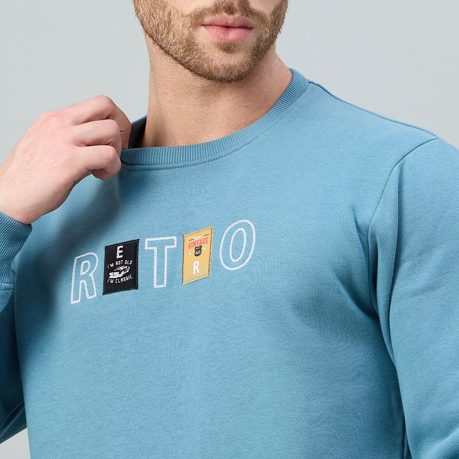 Duke Urban Men Round Neck Regular Sweatshirt (LF6344)