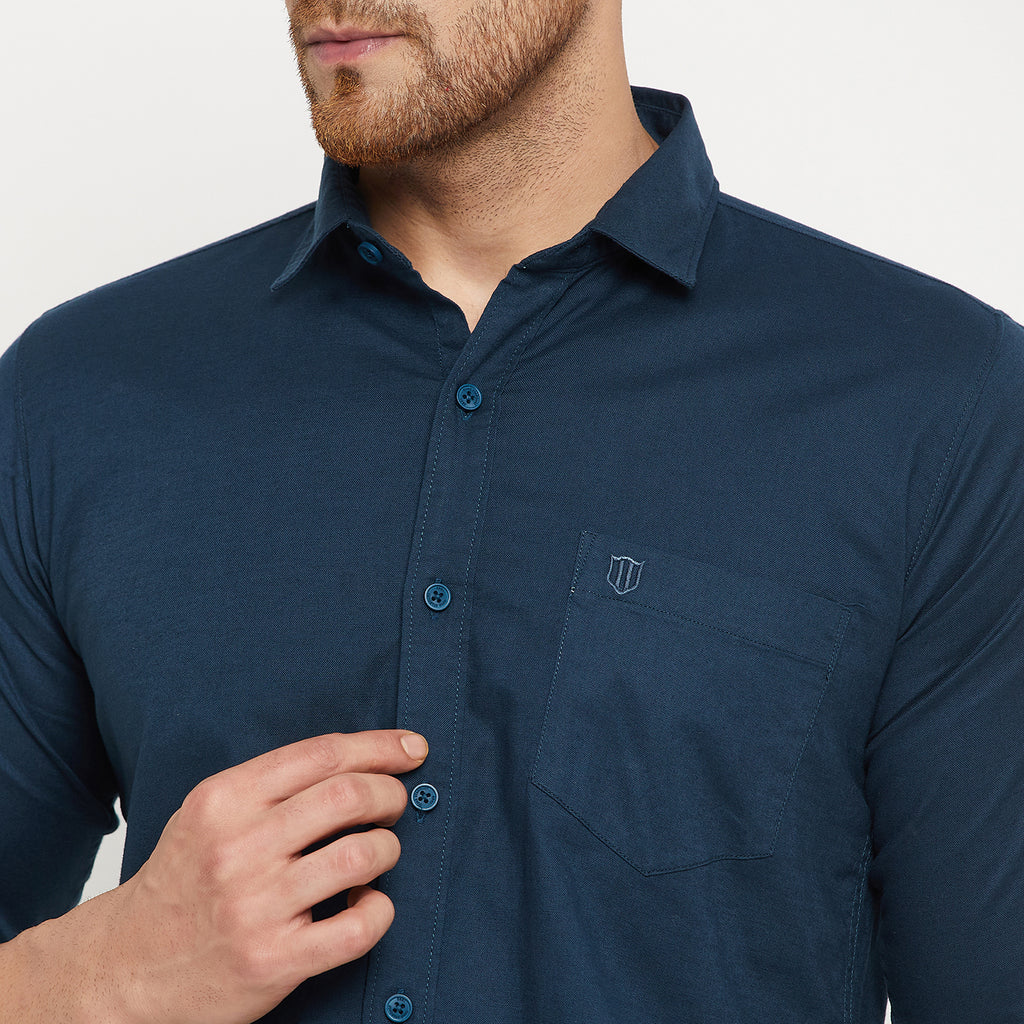 Duke Urban Men Full Sleeve Cotton Shirt (SDO8PLOS)