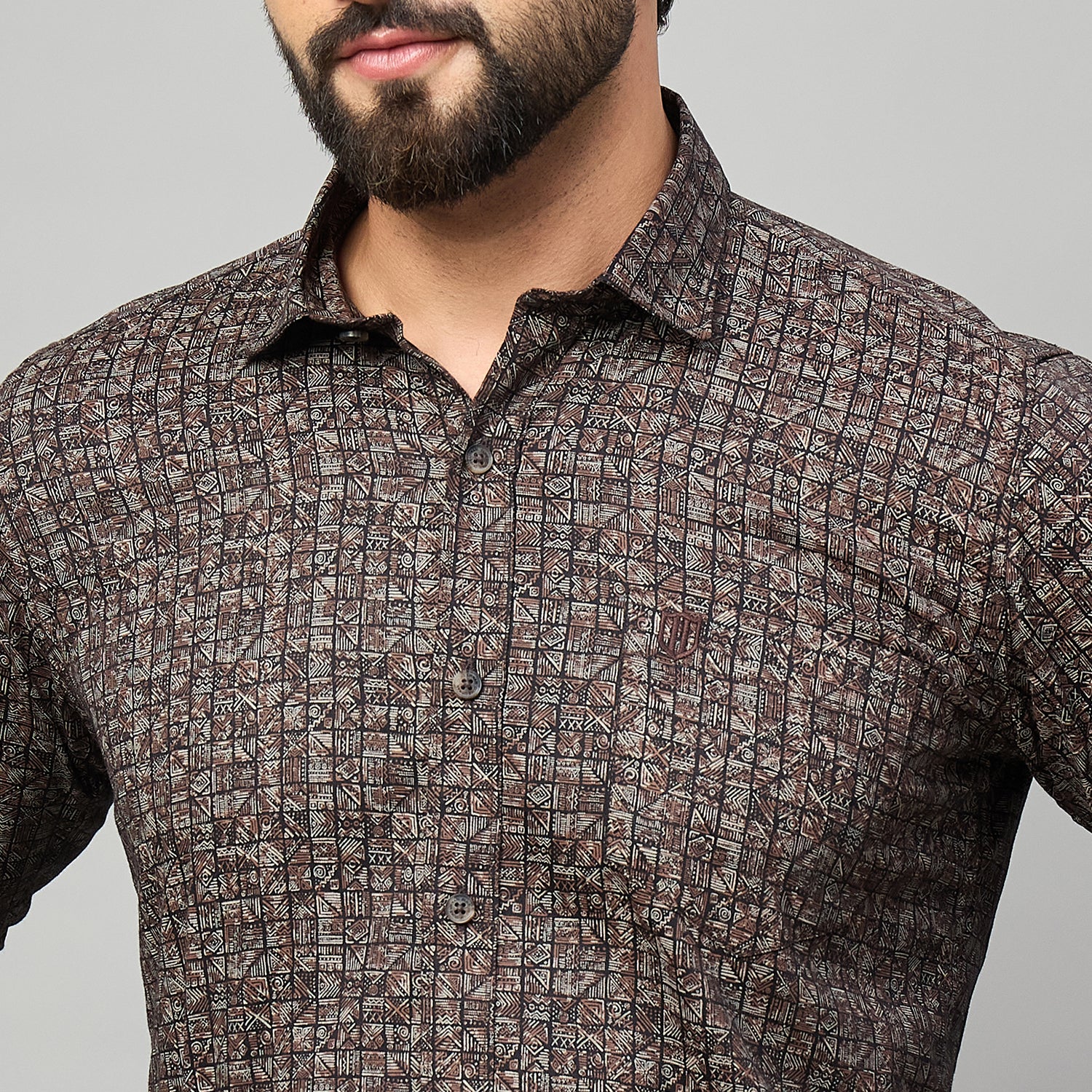 Duke Urban Men Full Sleeve Cotton Shirt (SDO8PRAL)