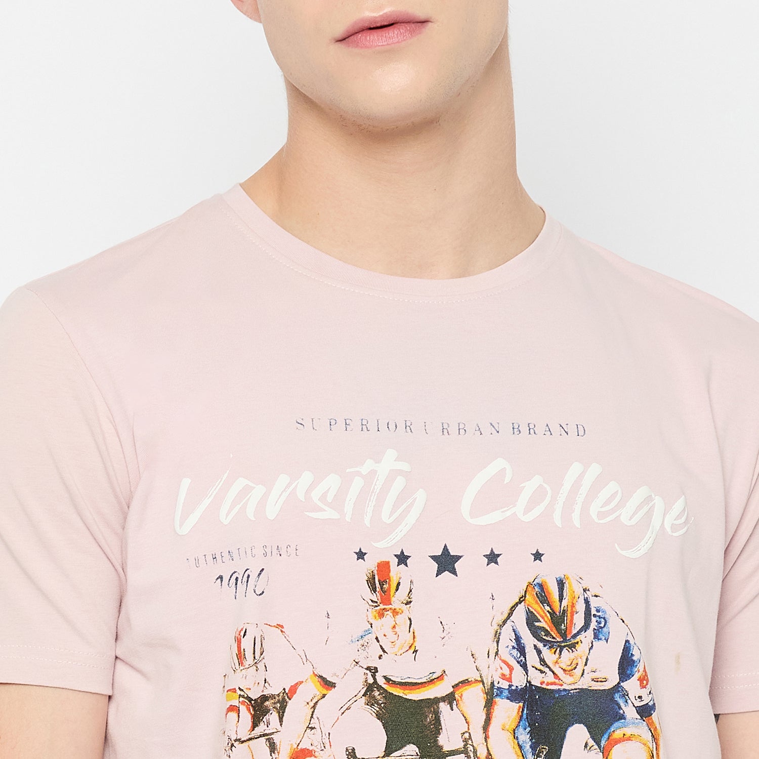 Duke Urban Men Half Sleeve Cotton Tshirt (LF7285)
