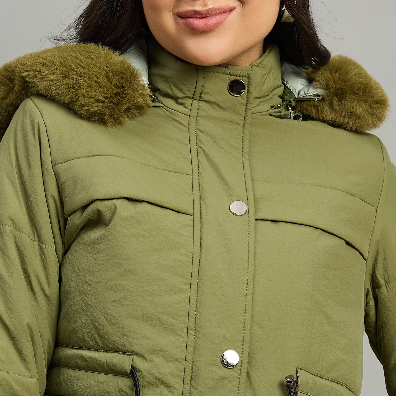 Duke Urban Women Short Style Full Sleeve Hooded Jacket (SDZ4111)