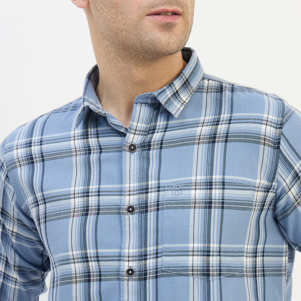 Duke Urban Men Full Sleeve Cotton Shirt (SDO9054)