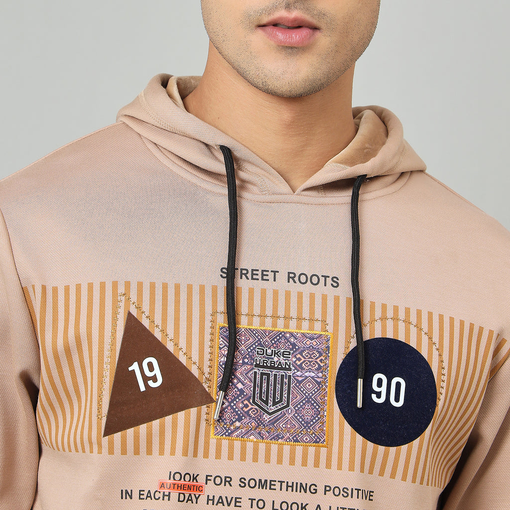 Duke Urban Men Hooded Regular Sweatshirt (LF6443)