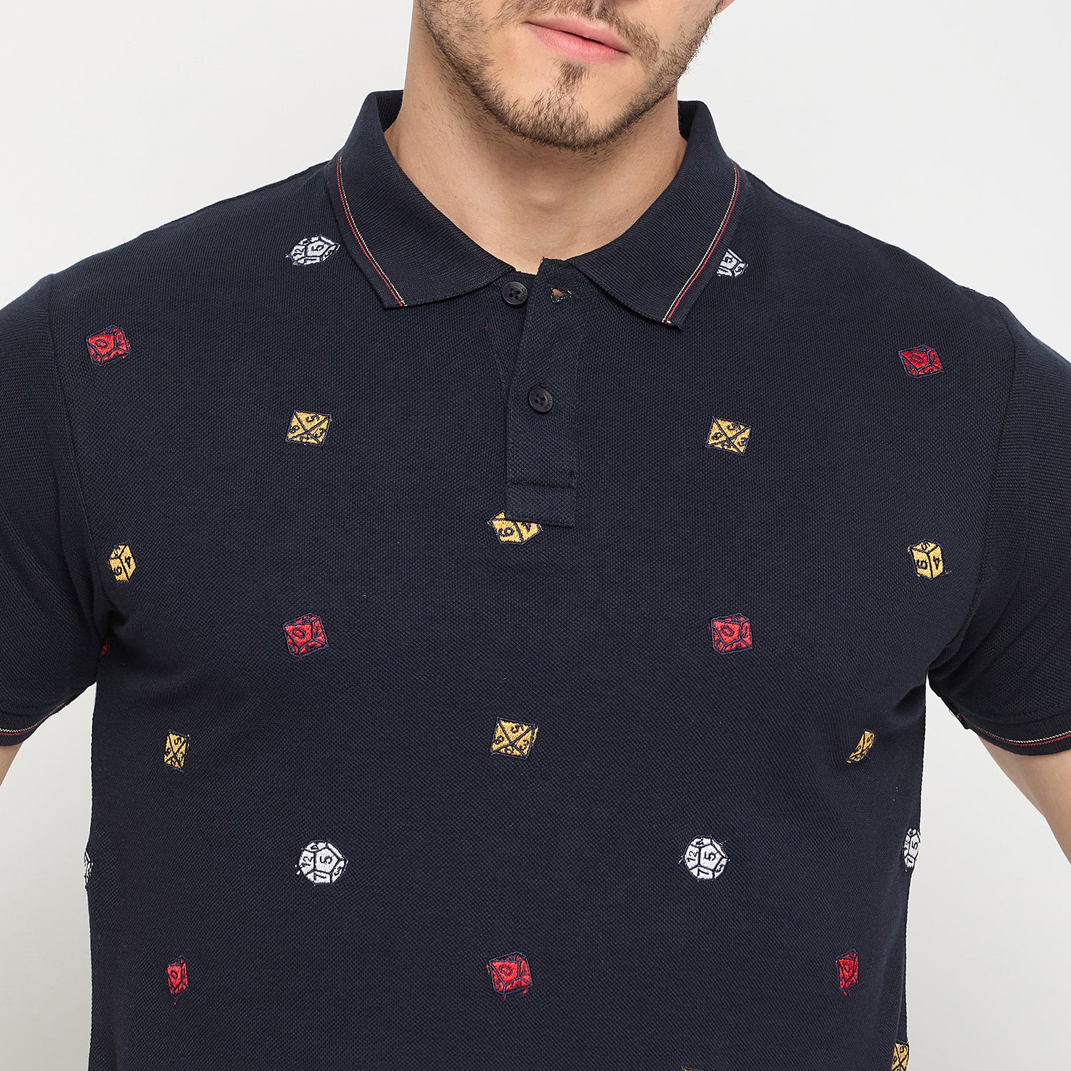 Duke Urban Men Half Sleeve Cotton T-shirt (LF7112)