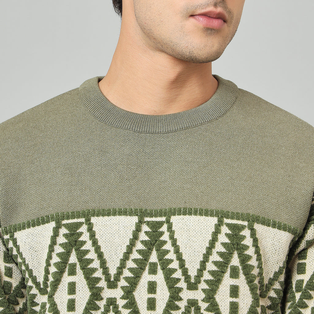 Duke Urban Men Full Sleeve Classic round neck sweater (SDS2267)
