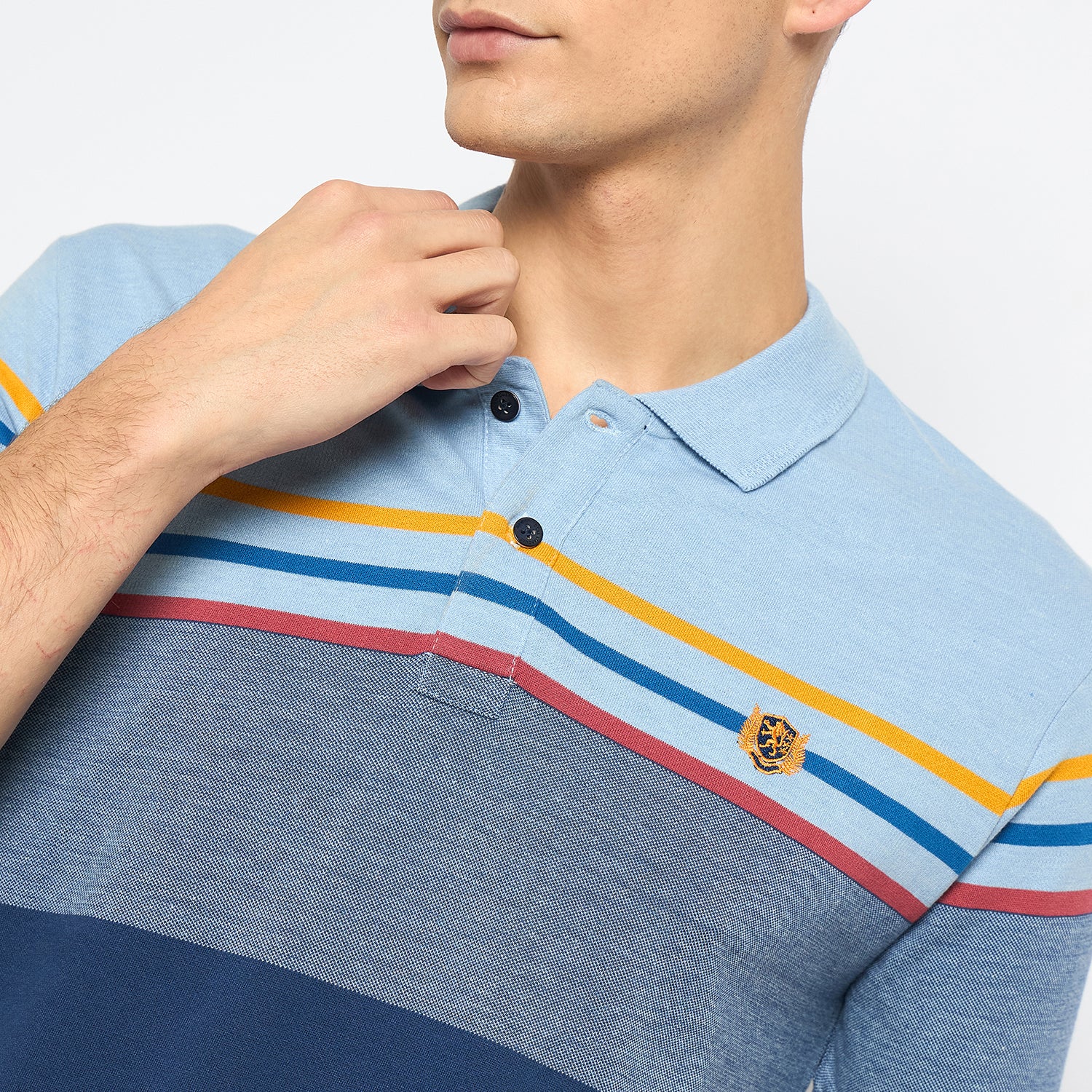 Duke Urban Men Half Sleeve Cotton Tshirt (LF7194)