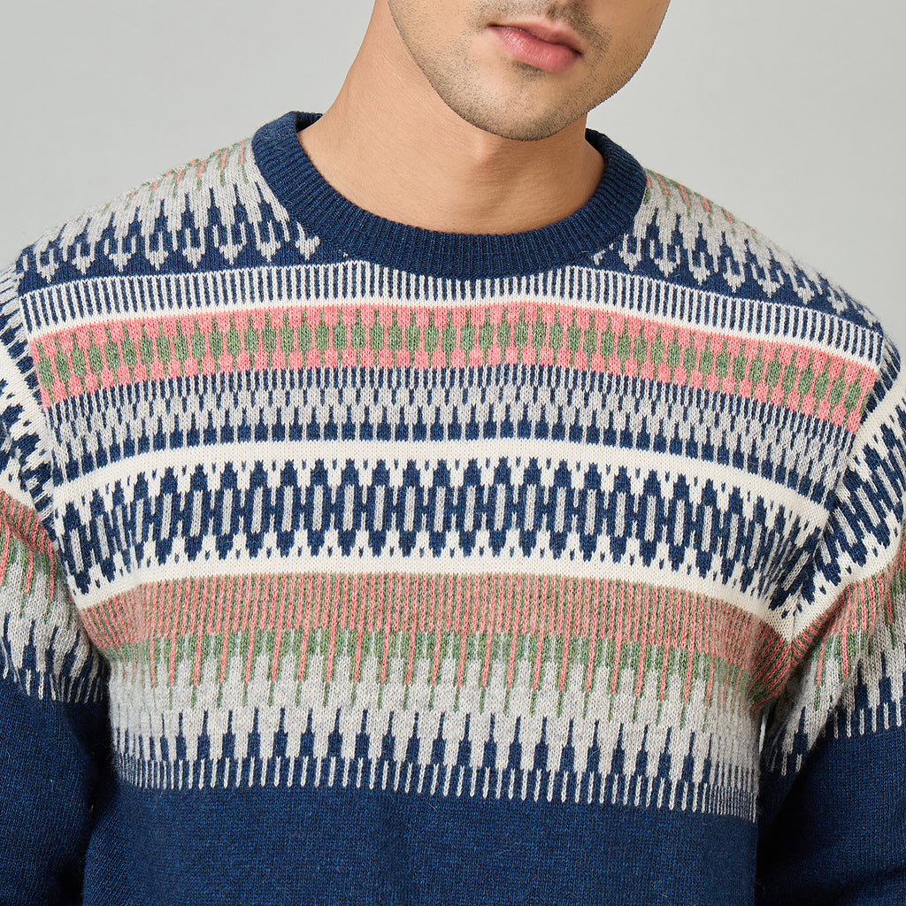 Duke Urban Men Full Sleeve Classic round neck sweater (SDS2237)