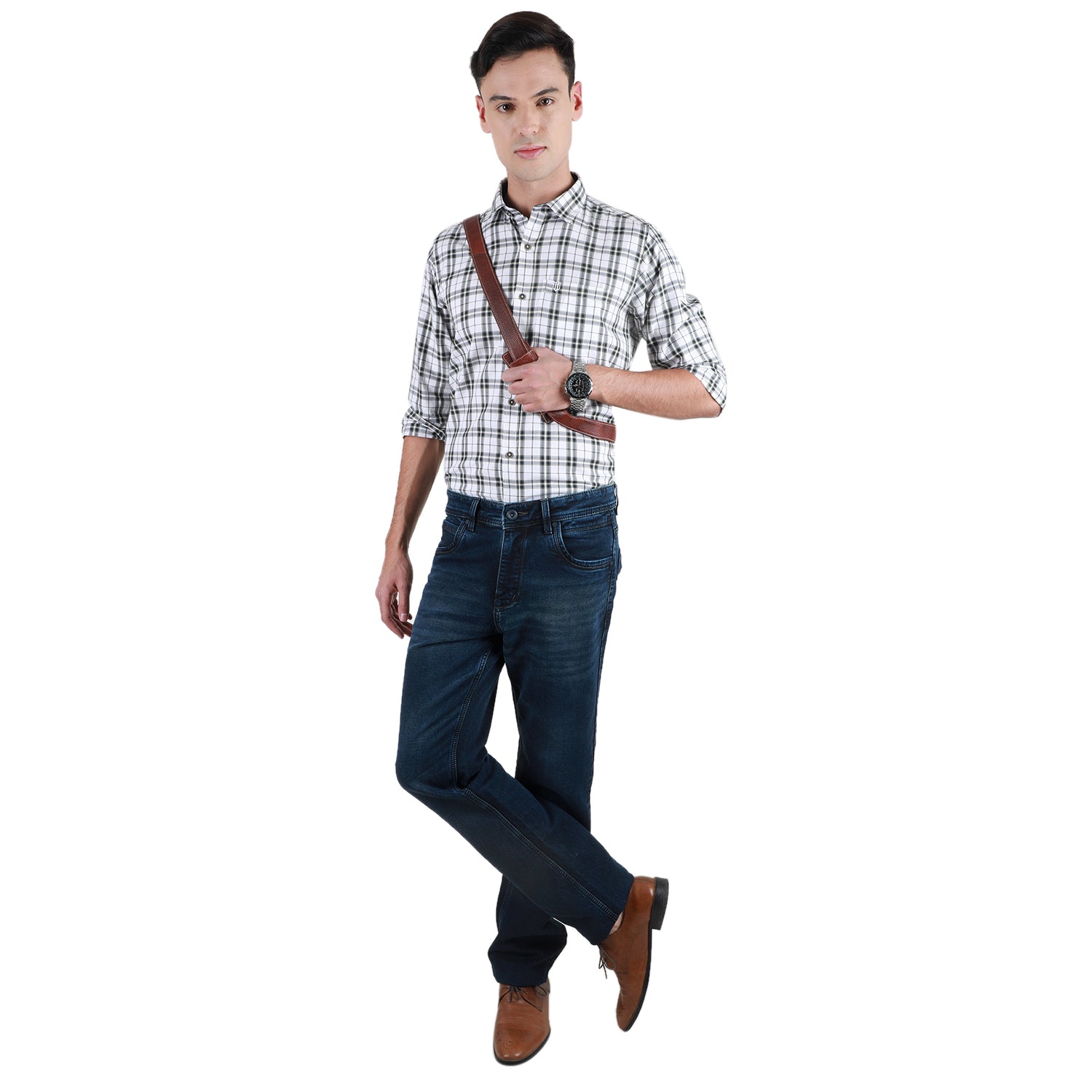 Duke Stardust Men Full Sleeve Cotton Shirt (SDO7CKTV)