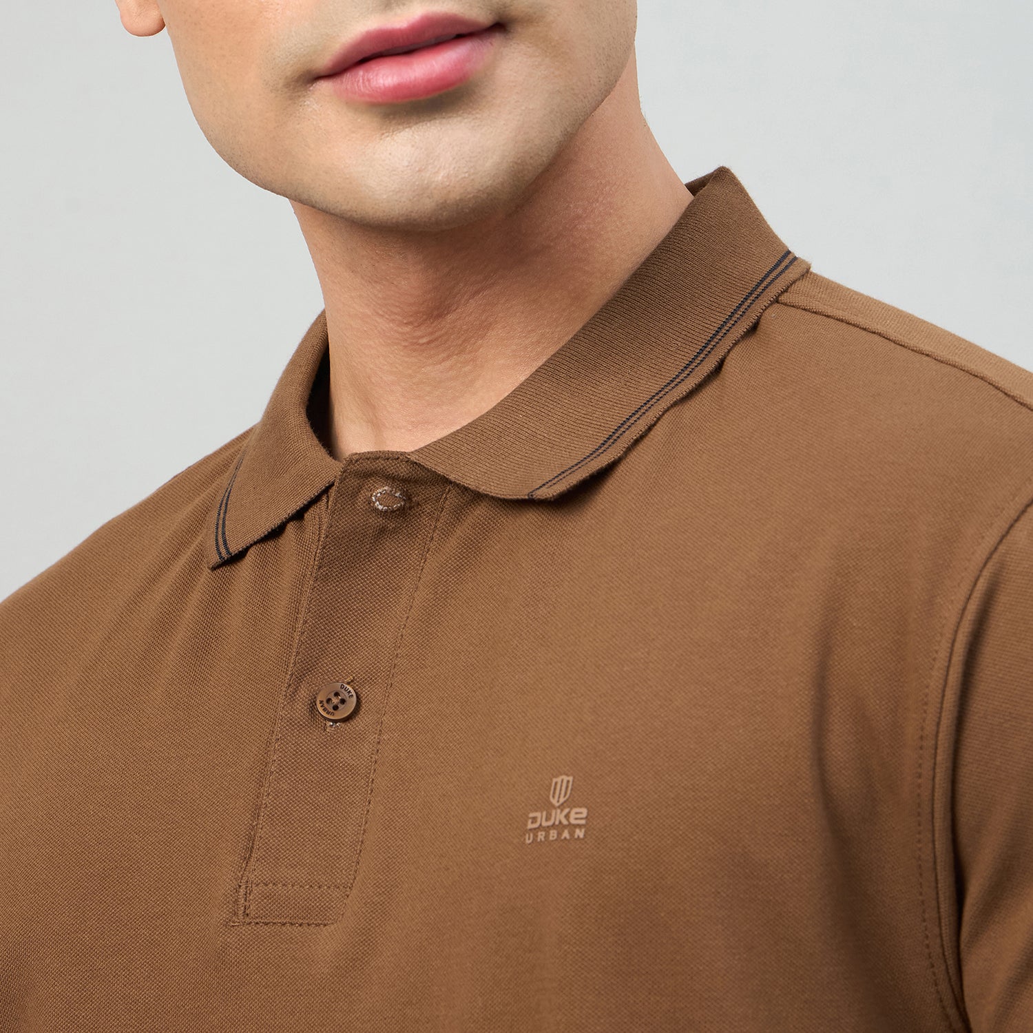 Duke Men Half Sleeve Cotton Smart Fit Casual T-shirt (SD73)