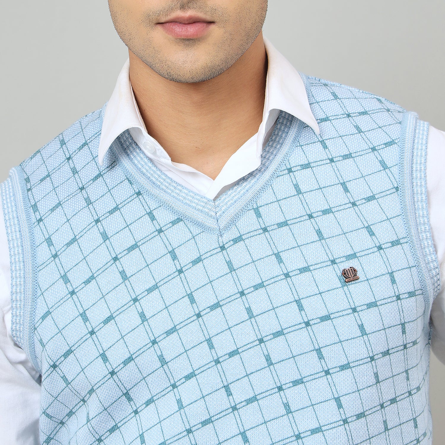 Duke Urban Men V-neck sleeveless sweater (SDS2256)