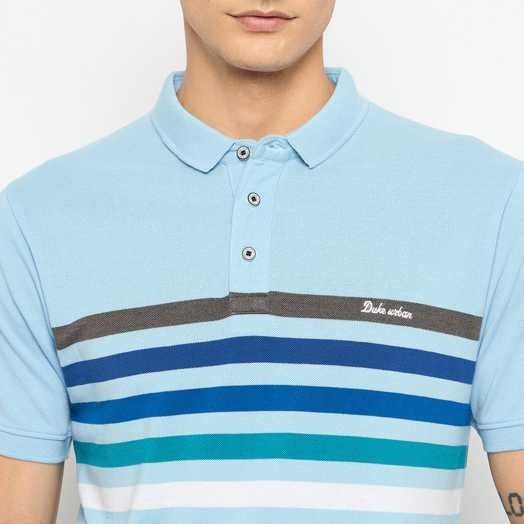 Duke Urban Men Half Sleeve Cotton Tshirt (LF7187)