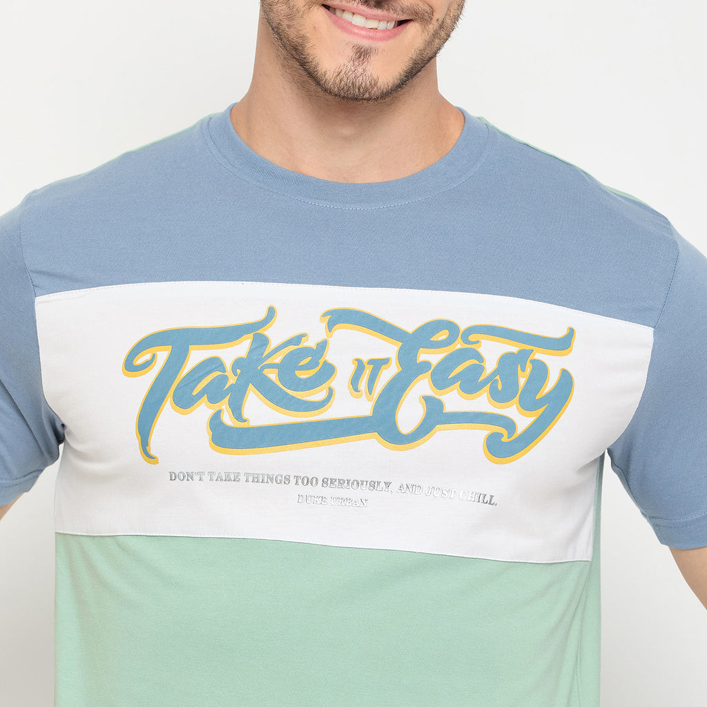 Duke Urban Men Half Sleeve Cotton T-shirt (ONLF257)