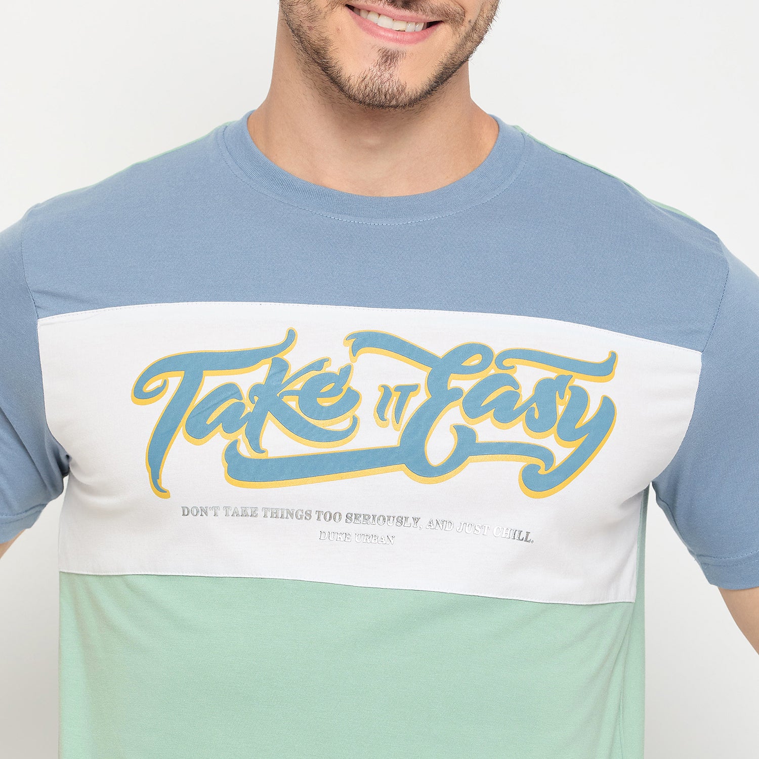 Duke Urban Men Half Sleeve Cotton T-shirt (ONLF257)