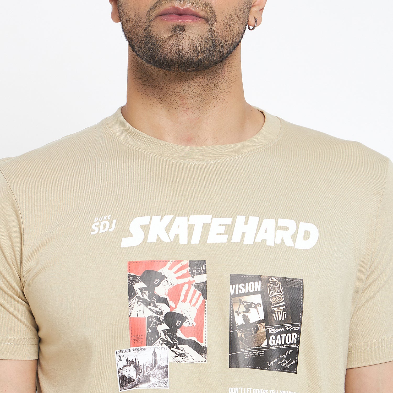 Duke Urban Men Half Sleeve Cotton T-Shirt (LF7056)