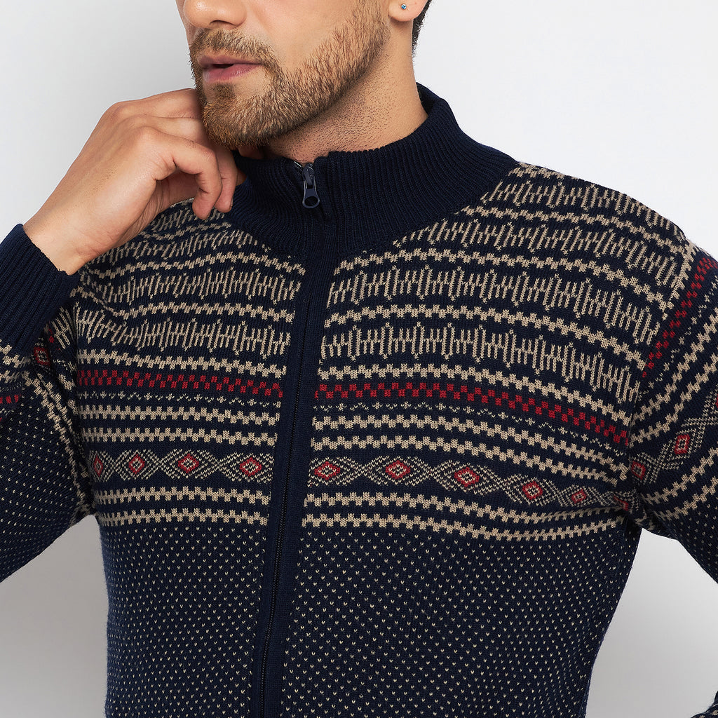 Duke Urban Men Full Sleeve High Neck Pullover (SDS2082)