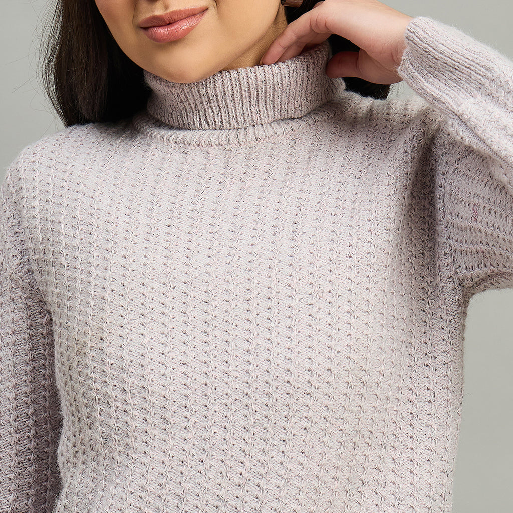 Duke Urban Women Turtle Neck Full Sleeve Sweater (SDS1241)