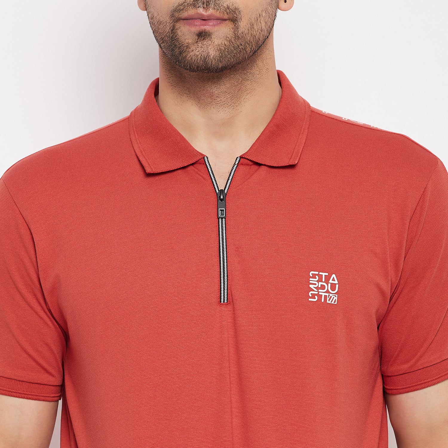 Duke Stardust Men Polo Neck Half Sleeve Cotton T-shirt (LF5783)