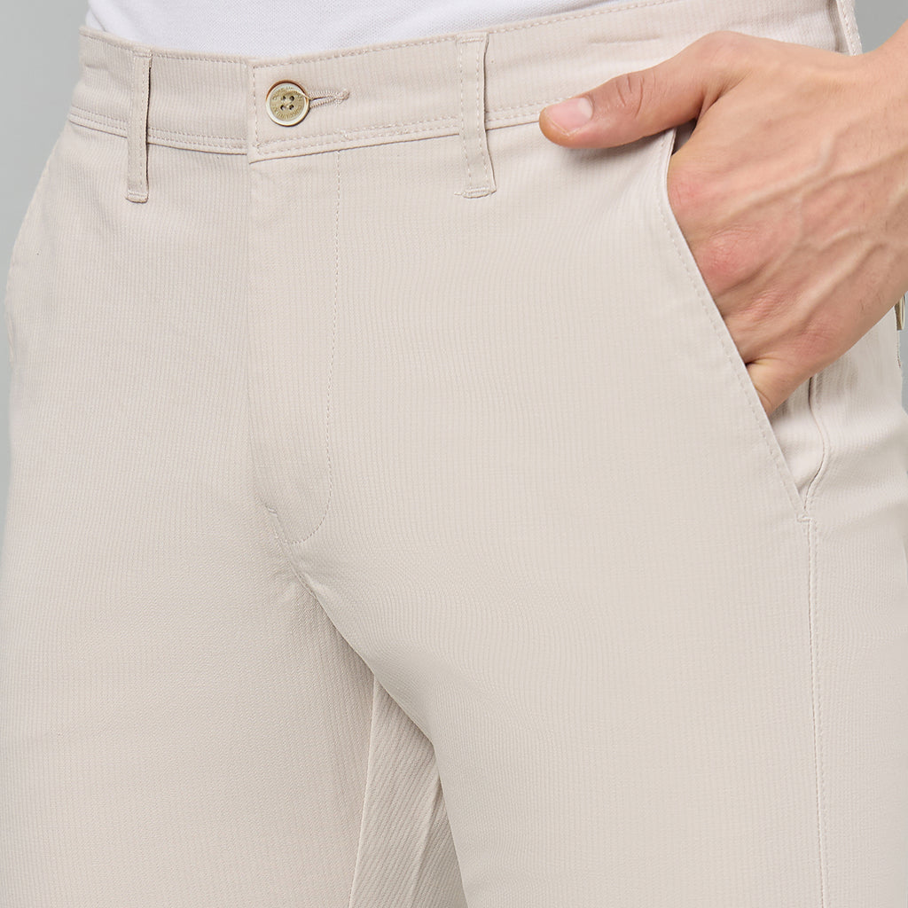 Duke Men Flatfront Narrow fit Casual Chinos Trouser (SDT4703)